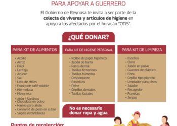 Abre Gobierno de Reynosa Centros de Acopio para damnificados