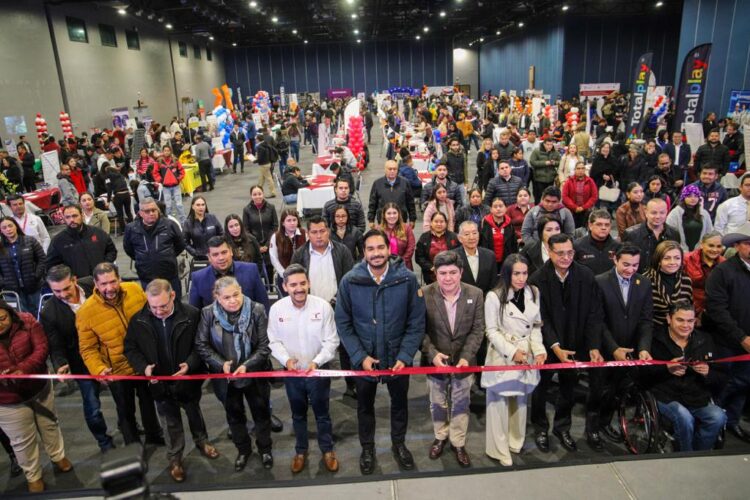 Inauguró Alcalde trascendental y exitosa Feria Nacional de Empleo en Reynosa