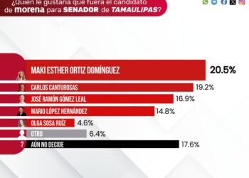 Maki, lidera encuestas de Morena rumbo Senado