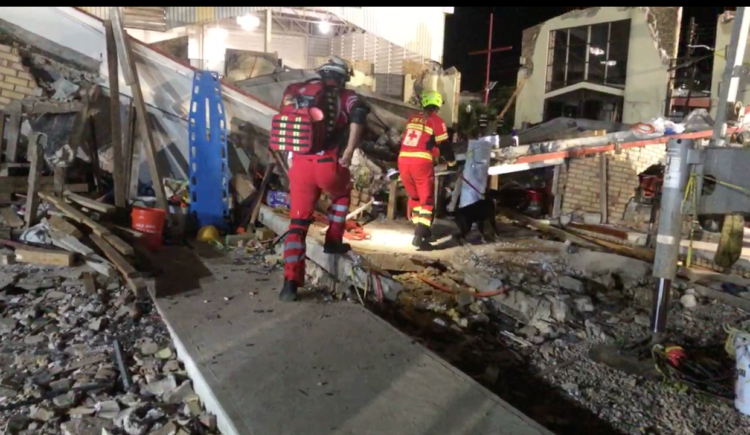 Interviene Guardia Nacional con plan de asistencia por derrumbe en Madero