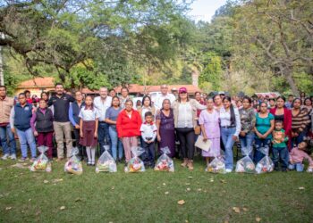 Lleva SEBIEN apoyos a comunidades apartadas en Tamaulipas