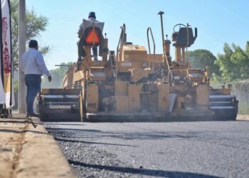 Rompe récord Gobierno de Gattás en pavimentación