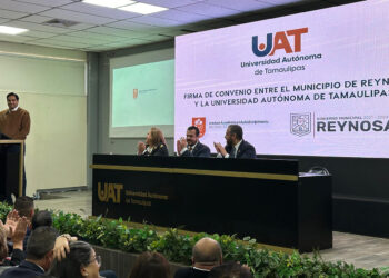 Rector de la UAT preside actividades por 52 Aniversario de la UAM Reynosa Aztlán