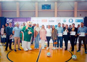 Inaugura Lucy de Gattás torneo Intersecundrias