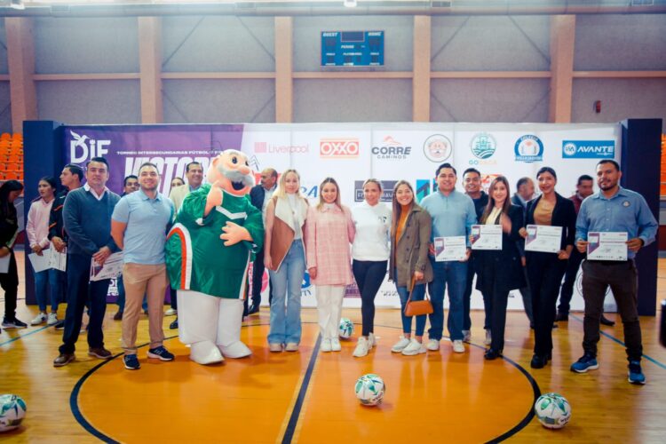 Inaugura Lucy de Gattás torneo Intersecundrias