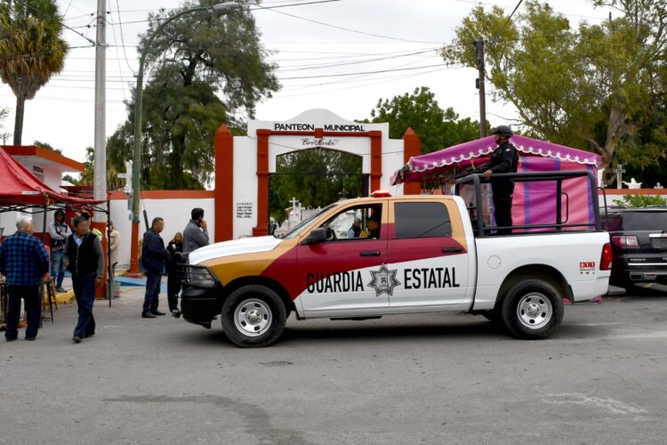 Guardia Estatal implementa operativo de seguridad por Día de Muertos