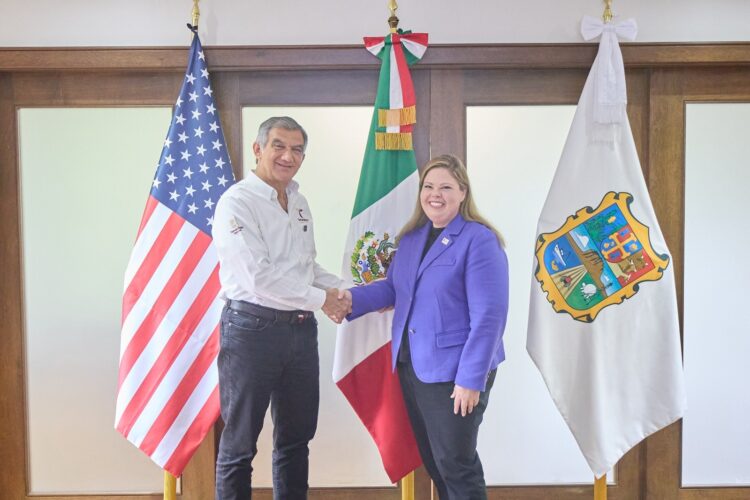 Presenta Américo a la cónsul de Estados Unidos en Matamoros, grandes proyectos en marcha