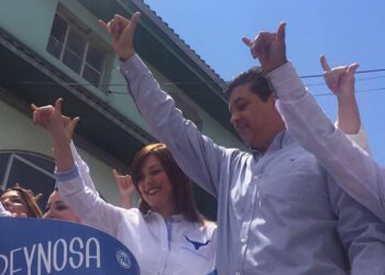 Francisco “G” y su esposa candidata