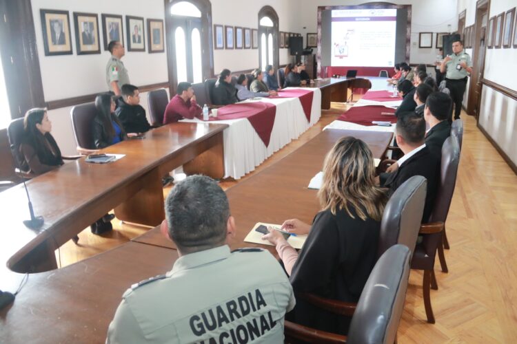 Capacita Guardia Nacional a servidores públicos municipales