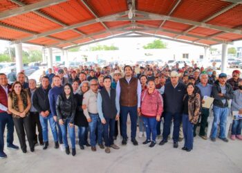 Estimula alcalde Carlos Peña Ortiz productividad del campo en Reynosa con 2.7 MDP