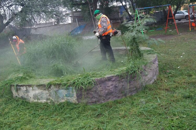 Continúa municipio embelleciendo la ciudad