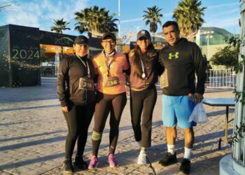 Policías de Guardia Tamaulipas ganan carrera atlética de 21 k en Cd. Victoria
