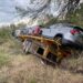 Nodriza se sale del camino con carros nuevos