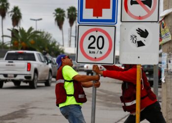 Trabaja Gobierno de Carlos Peña Ortiz en mantenimiento general de Reynosa