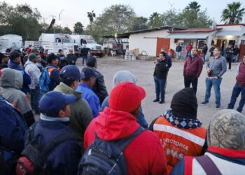 Reconoce Alcalde labor de trabajadores de limpieza en cambio de imagen a Victoria