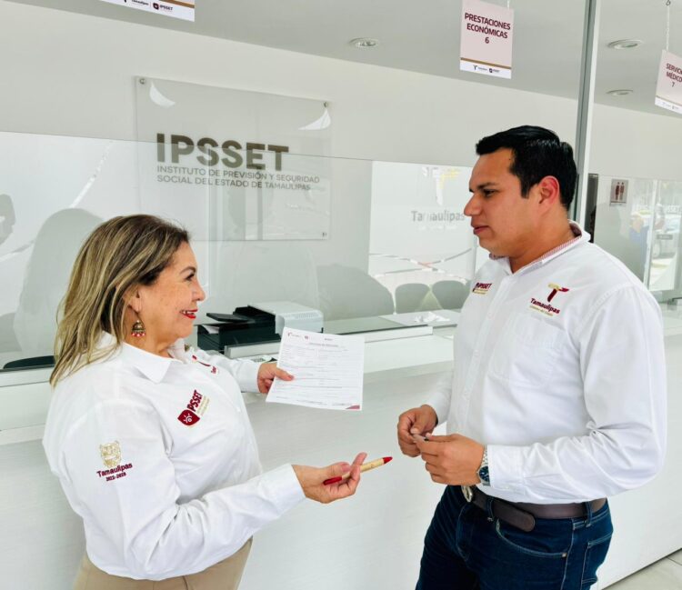 Inician préstamos para personal del Gobierno de Tamaulipas a través del IPSSET