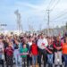 Inauguraron Alcalde Carlos Peña  y vecinos de 5 colonias pavimentación por más de 27 MDP