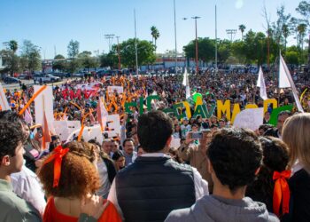 Multitudinario apoyo a Dámaso Anaya como candidato a Rector de la UAT