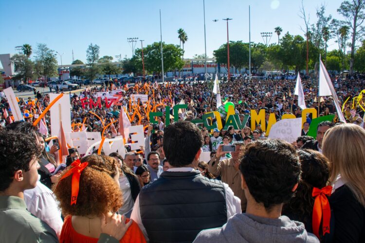 Multitudinario apoyo a Dámaso Anaya como candidato a Rector de la UAT
