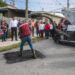 Agiliza el Presidente Carlos Peña Ortiz trabajo de bacheo en Reynosa