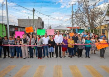 Más colonias de Reynosa reciben pavimentaciones del Gobierno del Alcalde Carlos Peña Ortiz