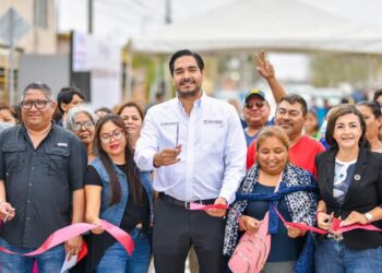 Inauguró Alcalde Carlos Peña Ortiz bulevar México pavimentado con más de 15 MDP
