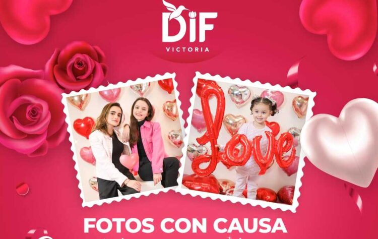 Convoca DIF Victoria a mini sesiones de Fotos con Causa