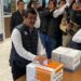 Dámaso Anaya fue a votar temprano… Y a dar clases