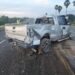 En Llera, chocan tractocamión y camioneta; conductores huyen