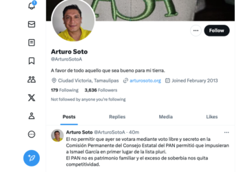 Hace agua el PAN: Arturo Soto se lanza contra los Cabeza de Vaca