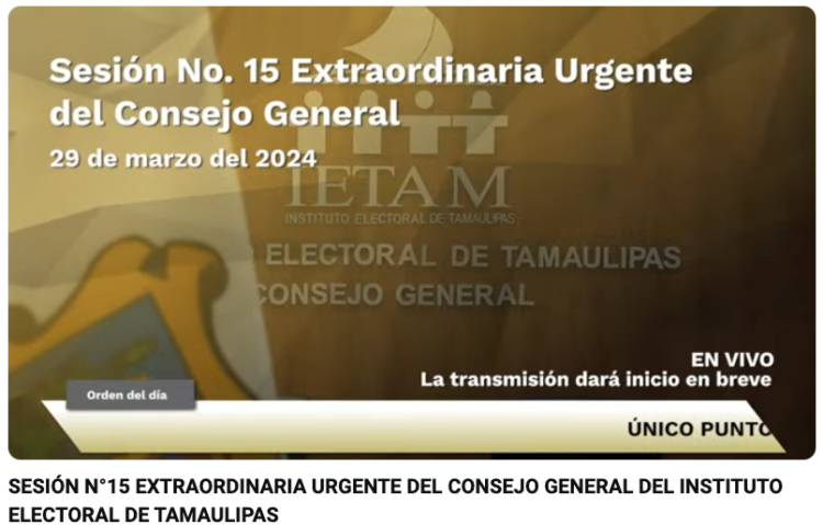 Después de 9 horas, “atorada” en el IETAM  la coalición PAN-PRI en Tamaulipas