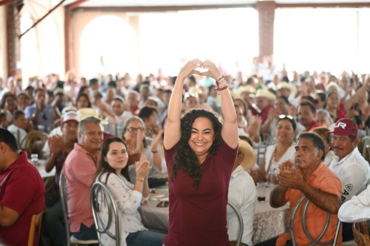 Olga Sosa ahor en Aldama: Va a ser senadora