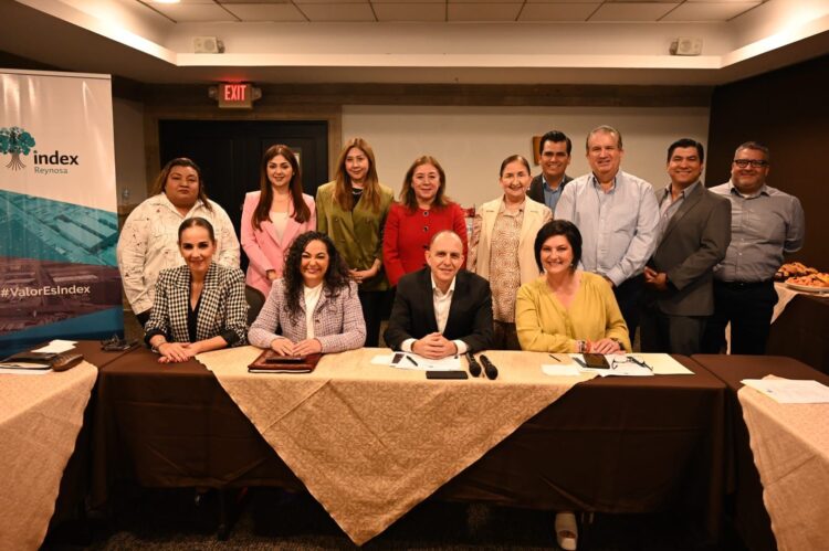 Con Claudia Sheinbaum, trabajaremos de la mano con Index Reynosa  para generar prosperidad compartida: Olga Sosa