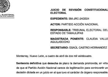 Pierde otra Cabeza de Vaca: Nora Gómez seguirá como presidenta del PAN en Tampico
