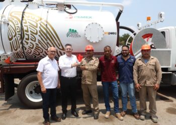 COMAPA Victoria tiene nuevo camión Vactor
