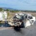 Carro contra trailer: Un puerto en Tula, Tamaulipas