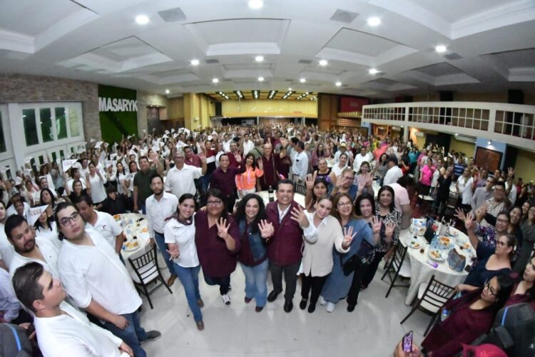 Carlos Peña Ortiz consolida su reelección con arranque multitudinario