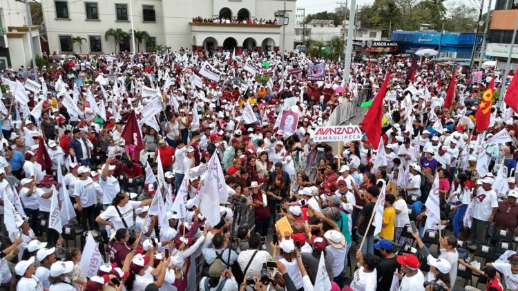 Vamos a seguir trabajando por Tamaulipas: Claudia Sheinbaum en Altamira