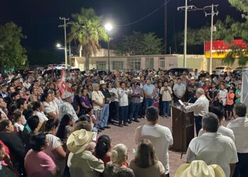 Con mensaje de respeto a sus contrincantes, Lorenzo Morales arranca campaña en Guémez