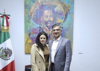 En encuentro de Américo Villarreal con Luisa María Alcalde revisan daños que dejó “Alberto”