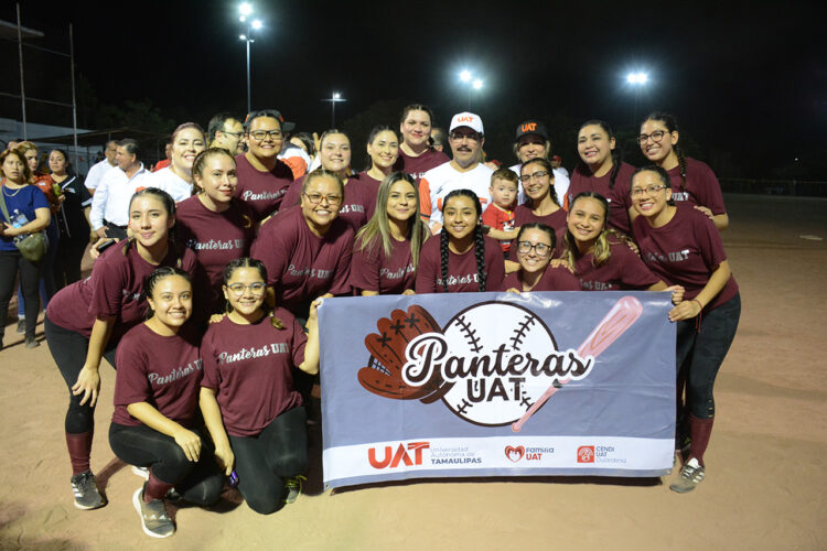 Inaugura rector Dámaso Anaya el Torneo de softbol para Funcionarios, Maestros y Empleados de la UAT