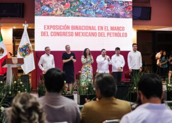 Gobierno de Tamaulipas  y Woodside Energy inauguran Exposición Binacional Cultural