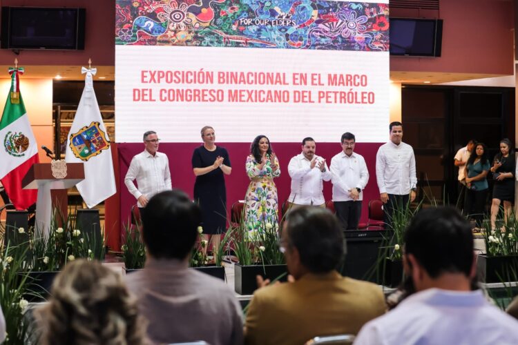 Gobierno de Tamaulipas  y Woodside Energy inauguran Exposición Binacional Cultural