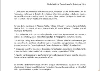 Otros 14 municpios regresan a clases este martes 25 de junio