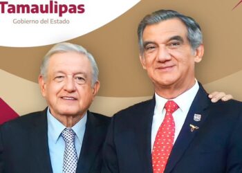 “En Tamaulipas tenemos la bata bien puesta”: AVA en la mañanera de AMLO