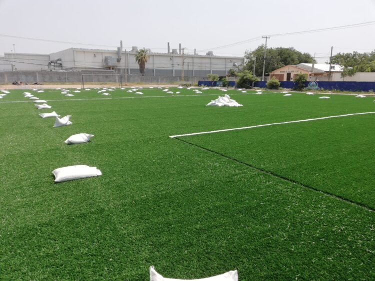 Invierte Gobierno de Carlos Peña Ortiz más de 12.5 MDP en 6 canchas de usos múltiples
