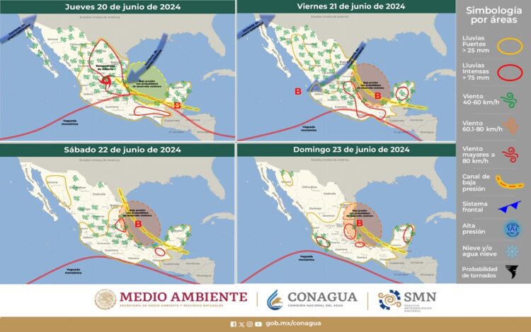 Tormenta «Alberto»: A las tres de la mañana, a 80 km de Tampico