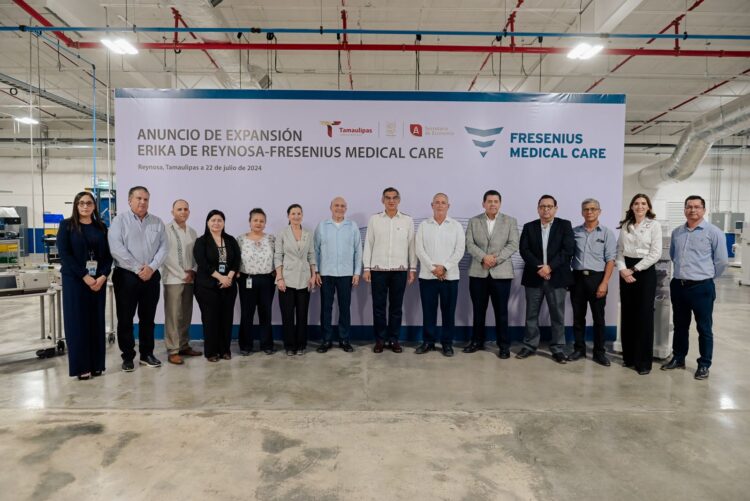 Anuncian gobernador y empresa Erika de Reynosa inversión de 10 millones de dólares