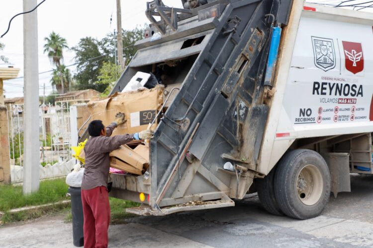 Ayuntamiento de Reynosa: Para mejorar servicio de limpia, necesitamos colaboración de usuarios