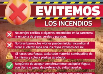 A ser responsables y evitar incendios, exhorta Protección Civil de Reynosa